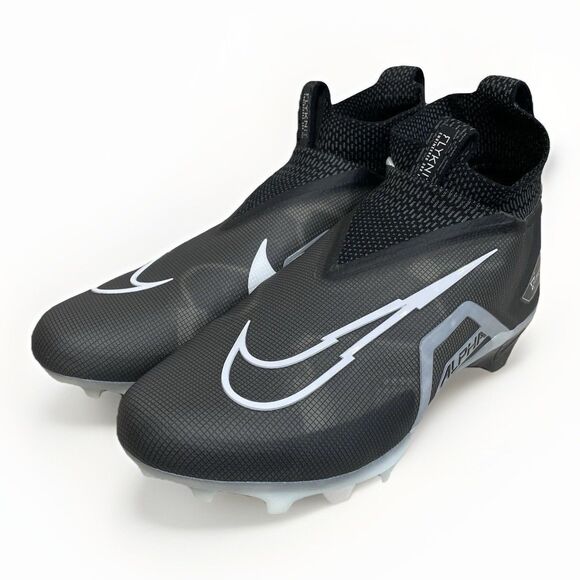 Nike Alpha Menace Elite 3 Men Size 13 Wide Black Football Cleats DH1350-001 New main image 10